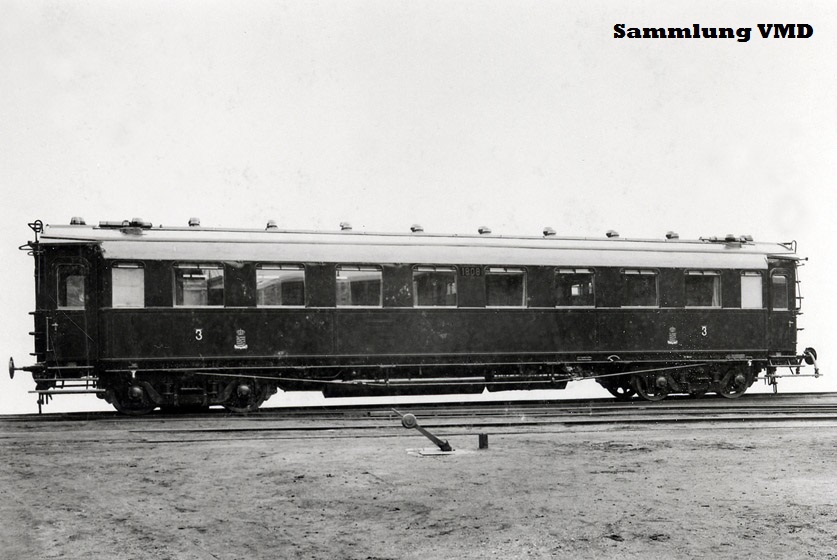 Werksfoto des C4ü sa07 Nr. 1808 - Foto Sammlung VMD; Veröffentlichung mit freundlicher Genehmigung des Verkehrsmuseums Dresden